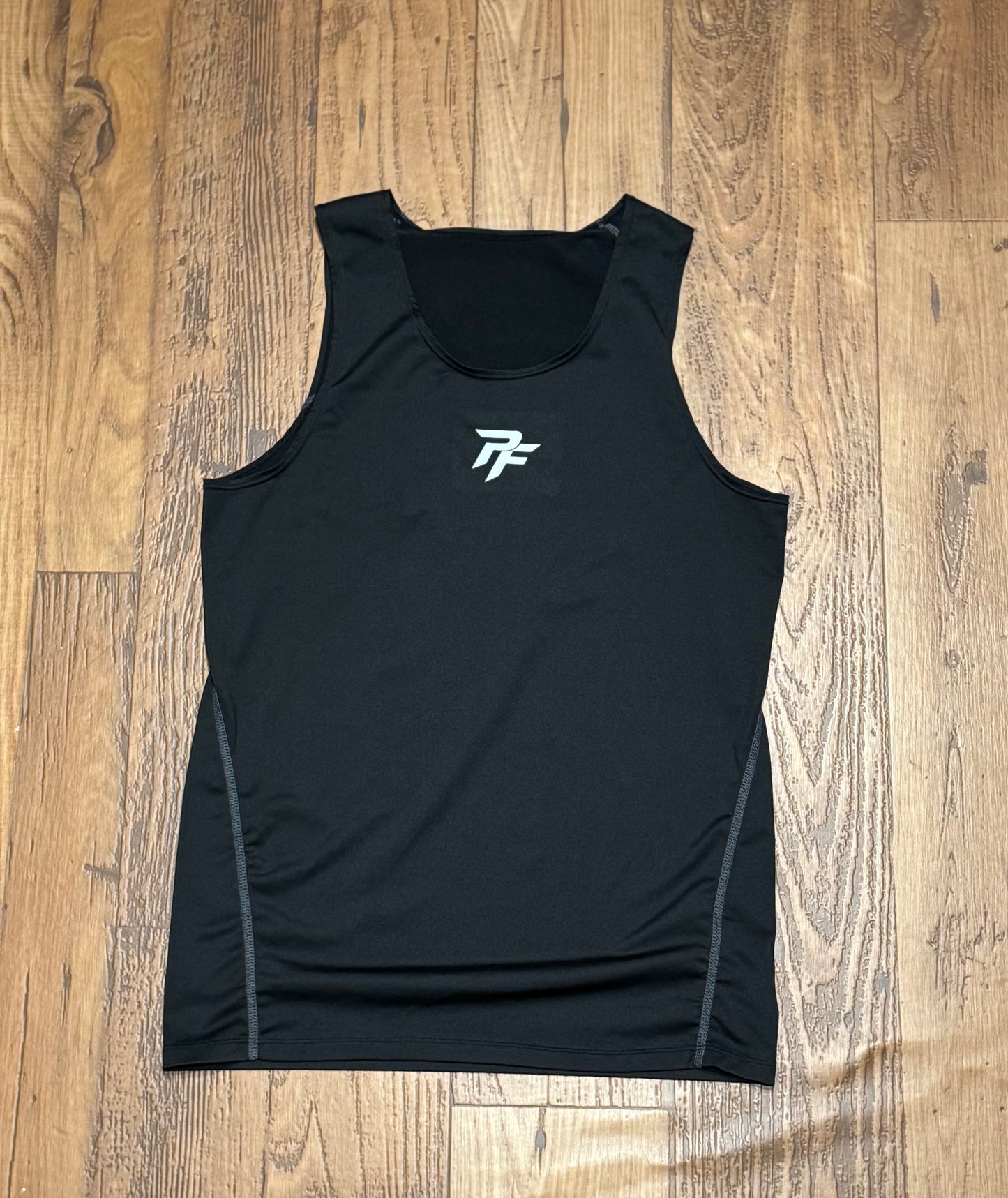 Black "SUPERHERO" Compression Tank
