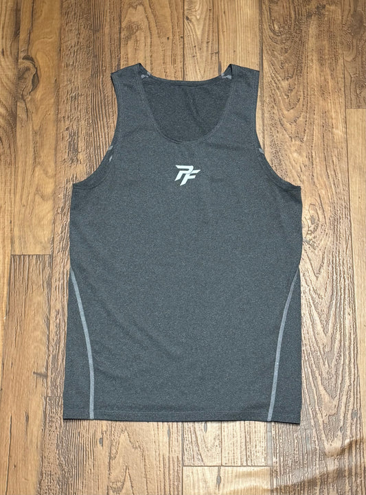 Grey "SUPERHERO" Compression Tank