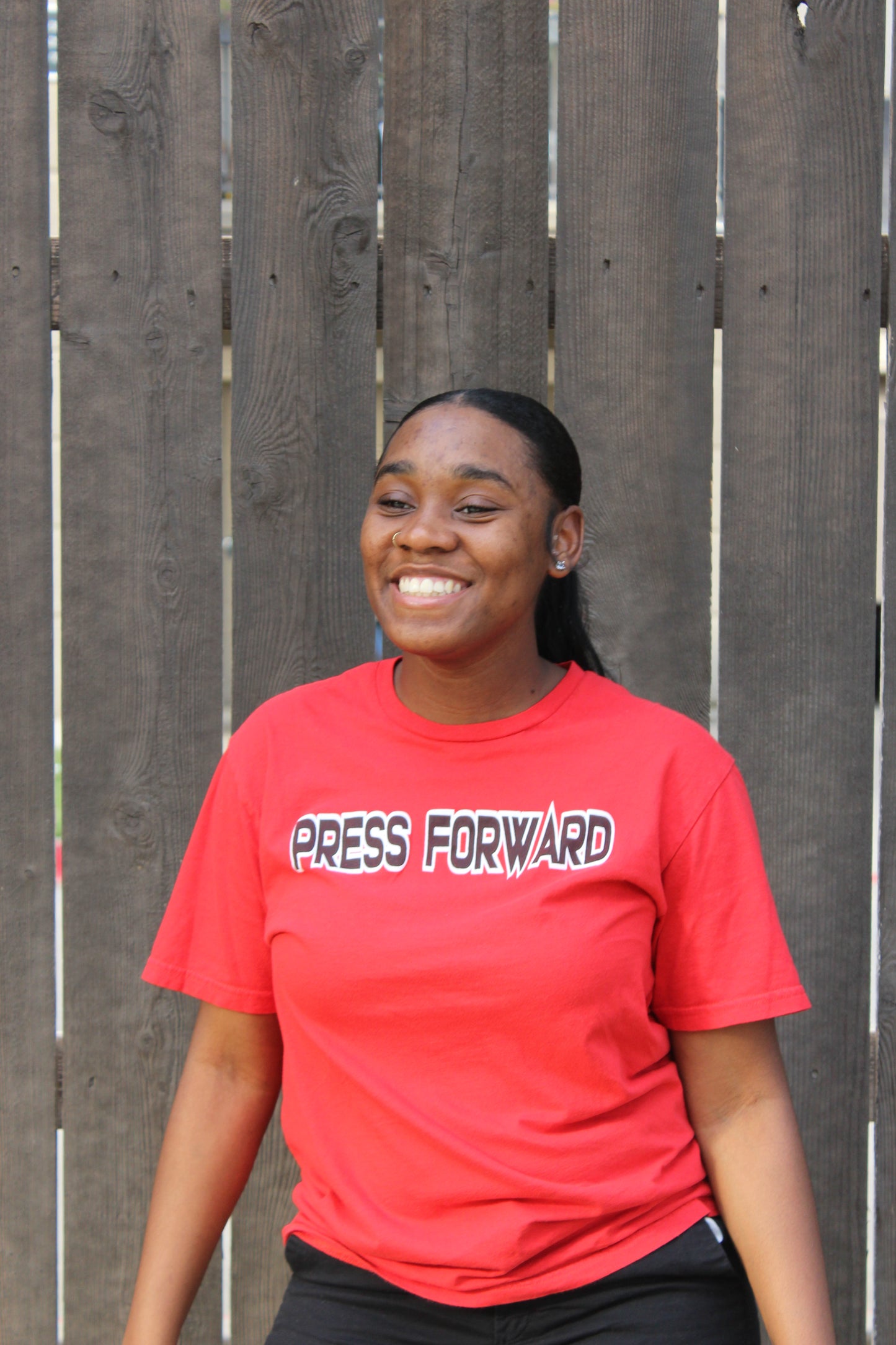 RED “EVERYDAY” TEE