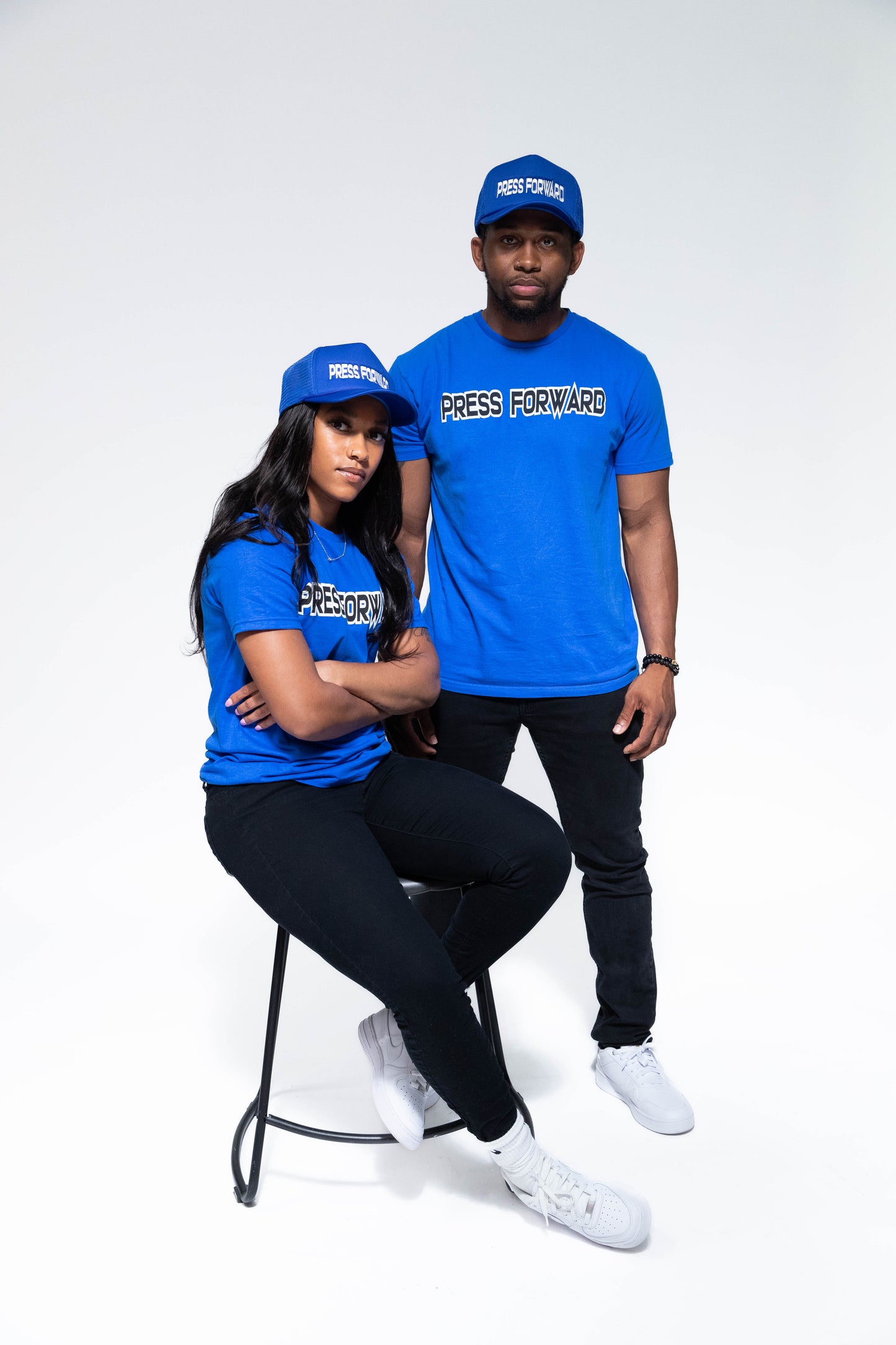 BLUE "EVERYDAY" TRUCKER HAT