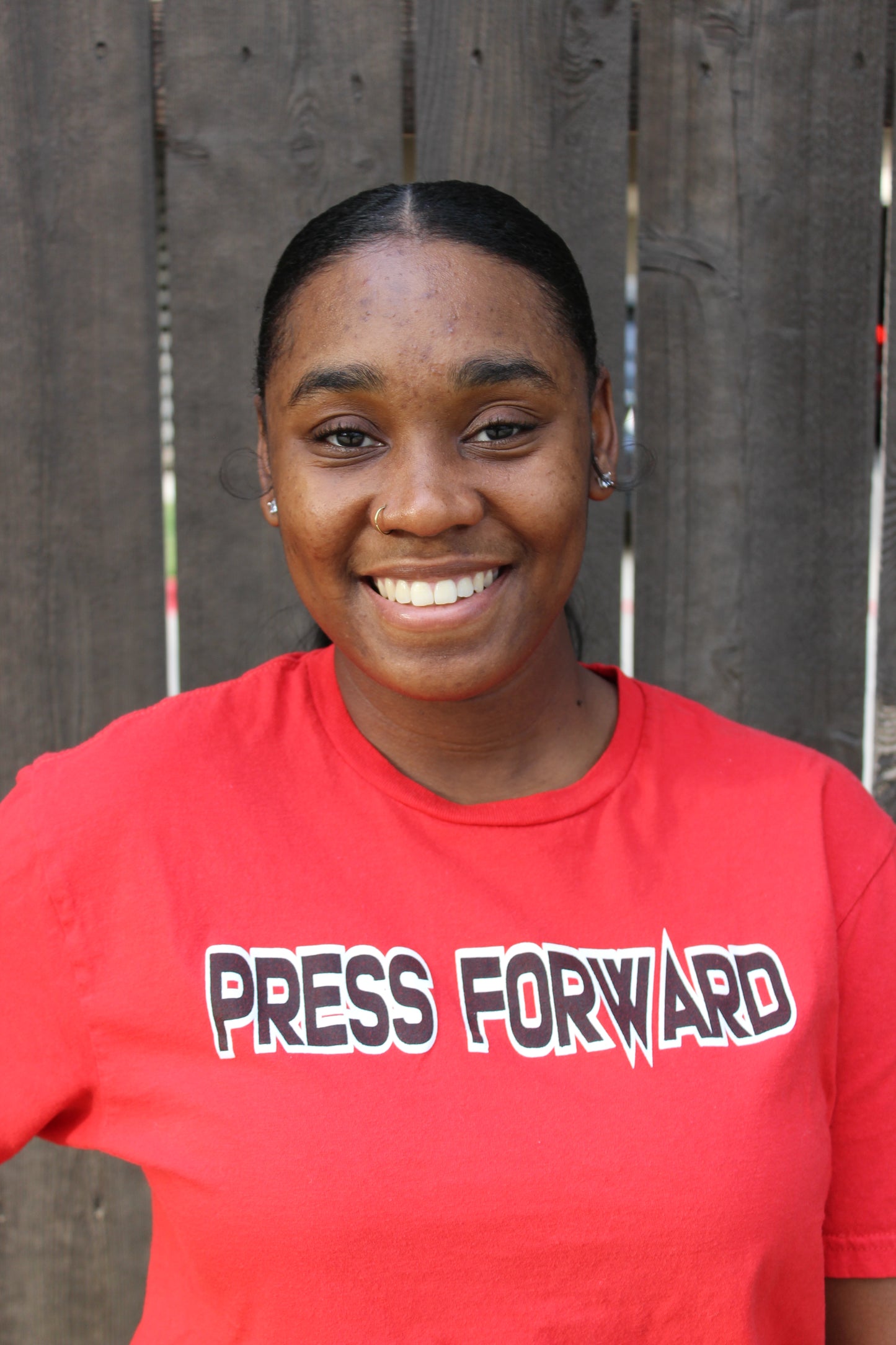 RED “EVERYDAY” TEE