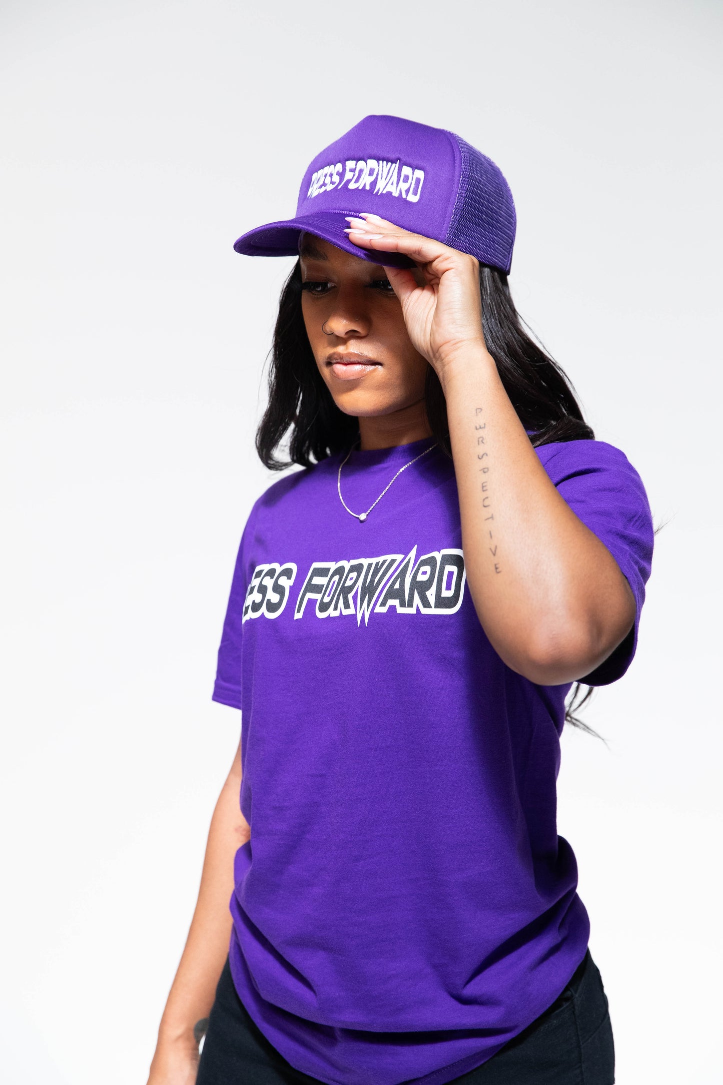 PURPLE "EVERYDAY" TRUCKER HAT
