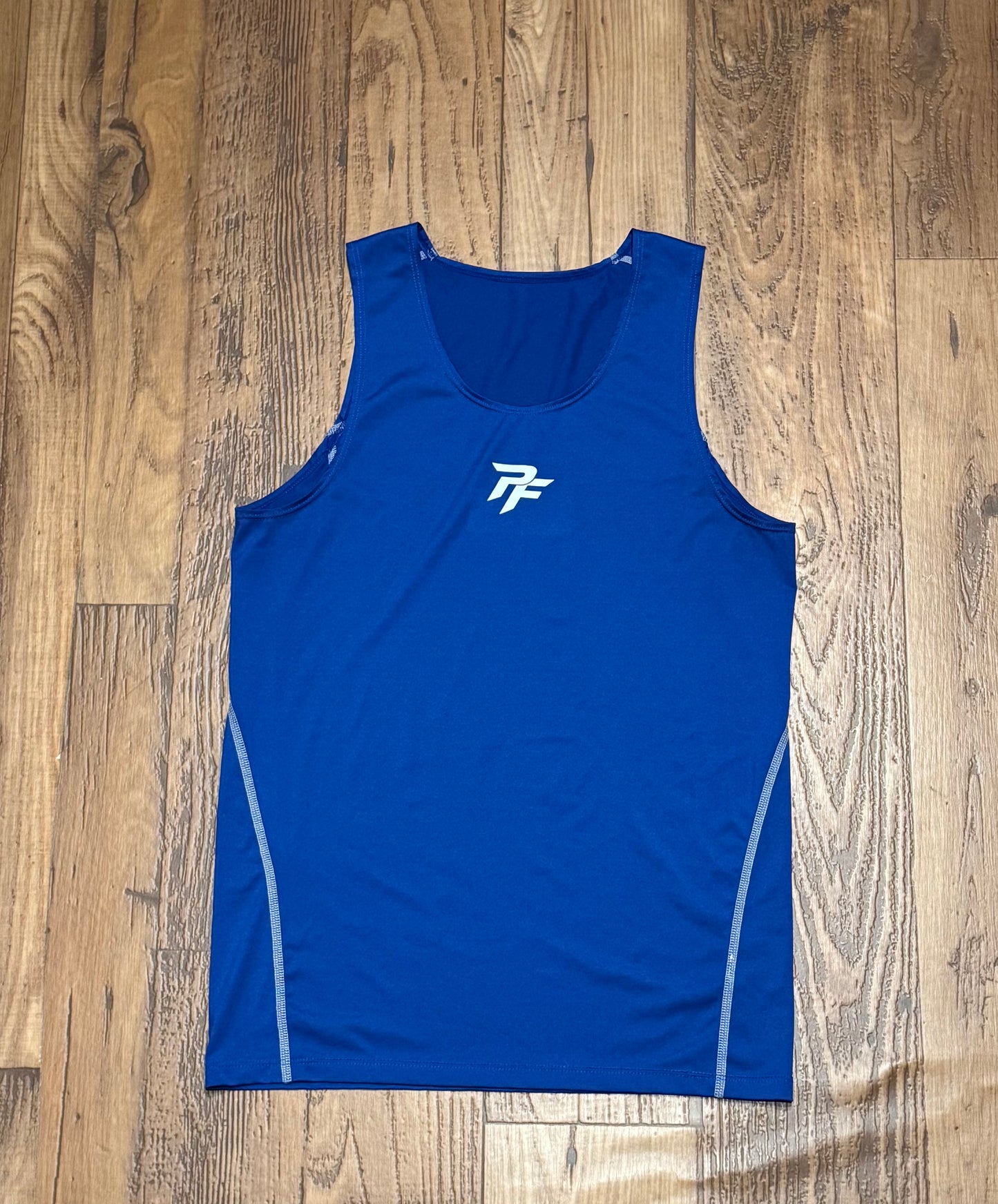 Blue "SUPERHERO" Compression Tank